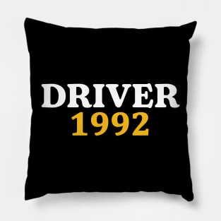 driver 1992 Pillow