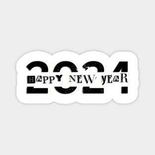 "2024: A Year of Hope and Happiness - Celebrate with Our Exclusive New Year Print-On-Demand Collection!" Magnet