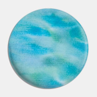 Blue green watercolor pattern Pin