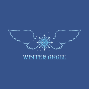 Winter Angel Wings T-Shirt