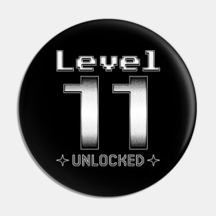 Level 11 Unlocked Pin