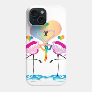 Gay Flamingos Phone Case