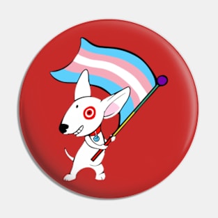 Pride Bullseye Dog Team Member Pin