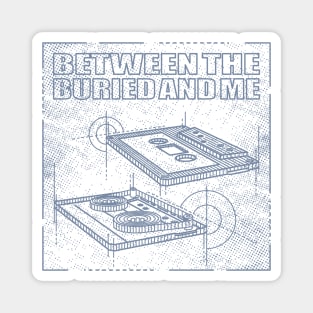 Between the Buried and Me Technical Drawing Magnet