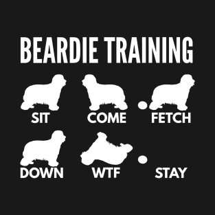 Beardie Training Bearded Collie Tricks T-Shirt