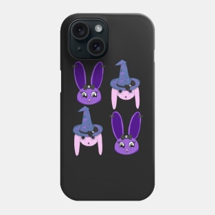 Magical Bunny Duo Pattern Phone Case