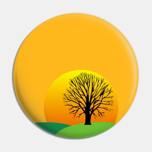 Sunset landscape Pin