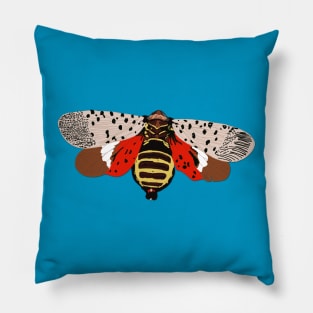 Lanternfly Pillow