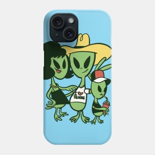 Texas Aliens - They Walk Among Us Phone Case