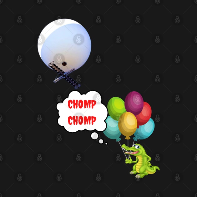 Chomp Chomp Spy Balloon by The Treasure Hut