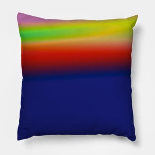 pink blue texture art Pillow