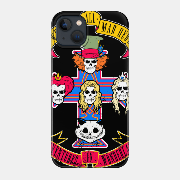 We are all MAD - Alice In Wonderland - Phone Case