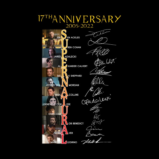 17Th Anniversary 2005 2022 Supernatural Signatures by Den Tbd