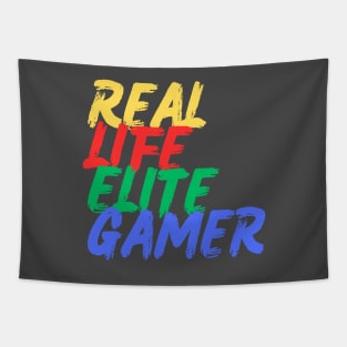Real Life Elite Gamer (Mood Colors) - Pocket ver. Tapestry