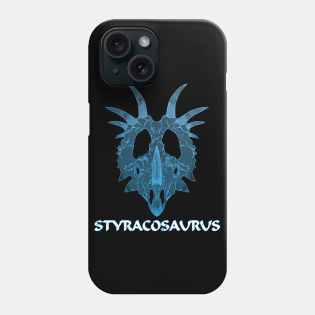 Styracosaurus Phone Case by NicGrayTees