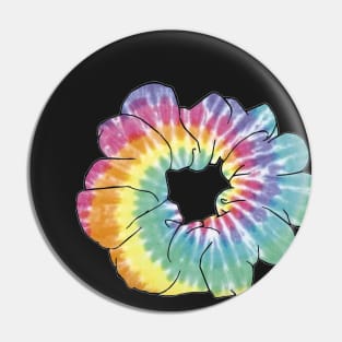 Tye Dye Scrunchie Pin