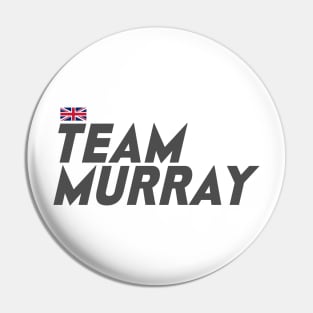 Team Murray - Andy Murray Supporter Merch Pin