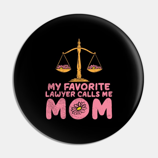 Lawyer Mom Pin by maxdax