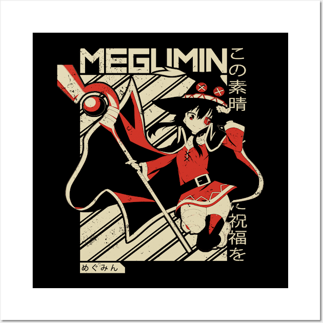 Megumin - Kono Subarashii, Anime Shirt - Megumin - Tapestry