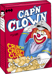 Cap'n Clown Cereal Magnet