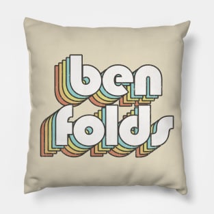 Ben Folds / Rainbow Vintage Pillow