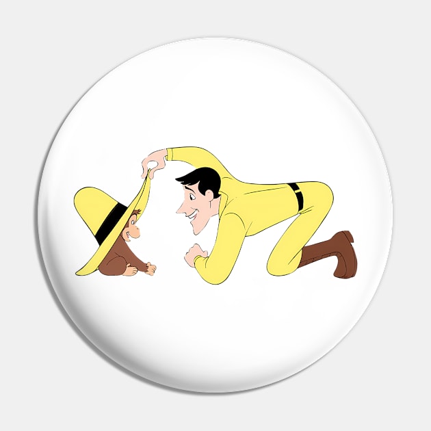 Curious George Man In The Yellow Hat 2 Pin by EcoEssence