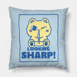 Looking sharp Pillow