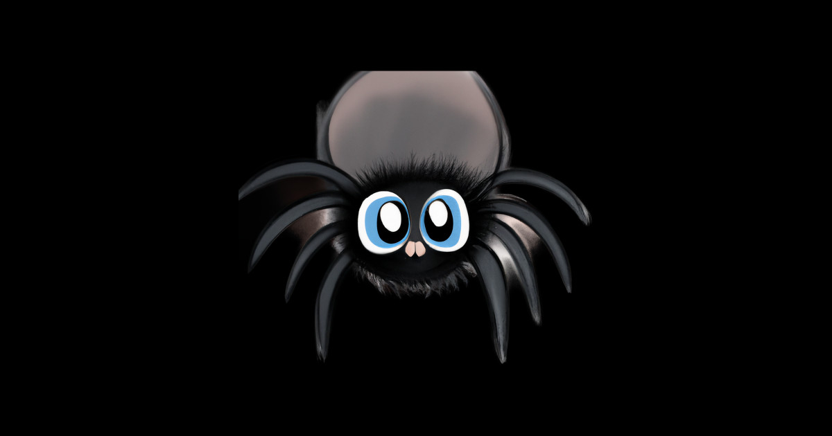 Cute Spider Drawing - Spider - Sticker | TeePublic