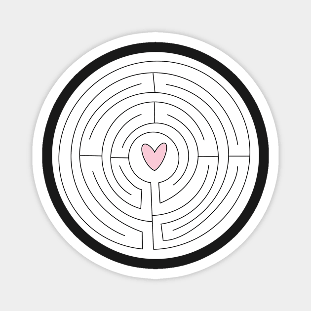 Labyrinth Magnet by kymbohcreates