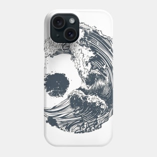 Moon Wave Phone Case