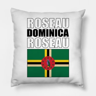 Flag of Dominica Pillow