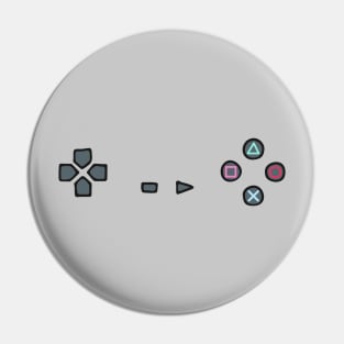 Joystick Gamer Pin