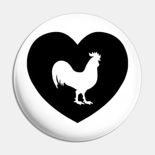 Rooster Love | I Heart... Pin