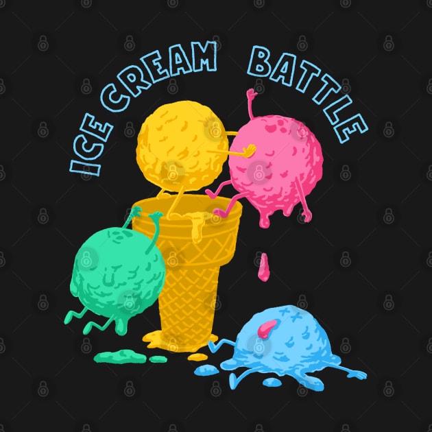 ice cream battle by gotoup