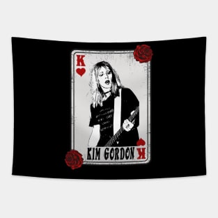 Vintage Card Kim Gordon Tapestry