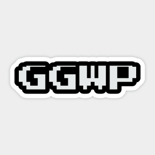 GGWP Sticker by trashak