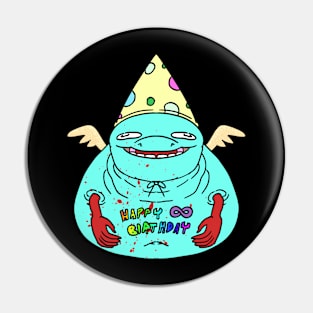 Happy Birthday Eternity Pin