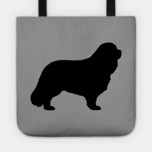 Cavalier King Charles Spaniel Silhouette Tote