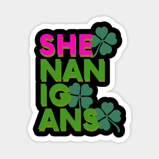 St Patricks Day Shenanigans Magnet