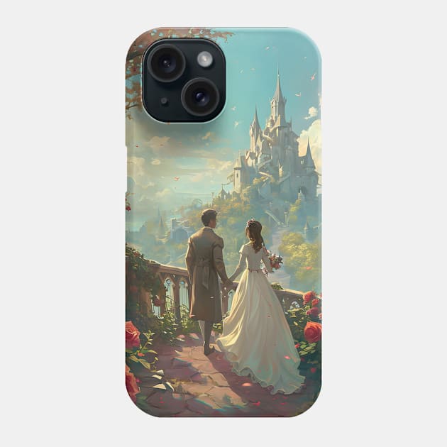 Discover True Romance: Art, Creativity and Connections for Valentine's Day and Lovers' Day Phone Case by insaneLEDP