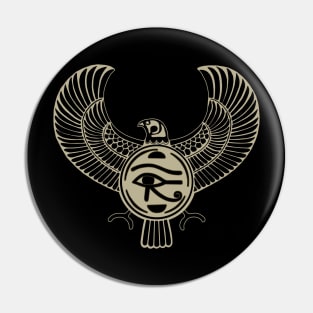 Egyptian mythology bird figure Pin