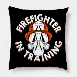 Firefighter In Training Future Fireman Gift Pillow