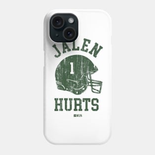 Jalen Hurts Philadelphia Helmet Font Phone Case