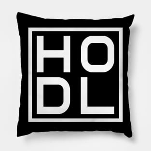 HODL Crypto Market Pillow