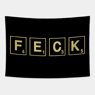 FECK Irish Slang Tapestry