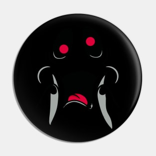 Scary Ghost Face - Halloween Costume Gift Pin