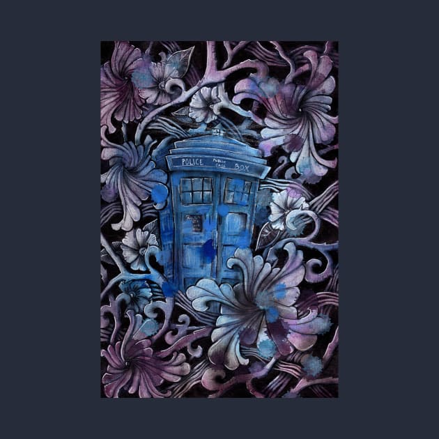 Tardis blue by selandrian