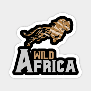 Cheetah Wild Africa Magnet