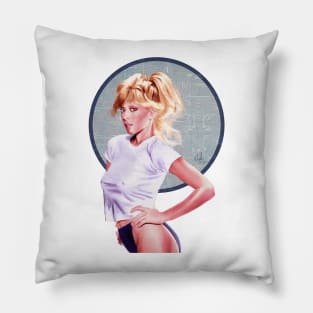 Judy Landers, the blonde guest star of the 80s Pillow