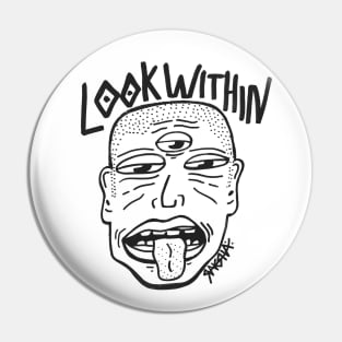 RAKSHA - LOOK WITHIN Pin